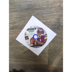 Madden NFL 2002 (Sony PlayStation 2, 2001) Disc Only